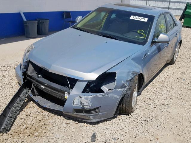 1G6DT57V980153871 - 2008 CADILLAC CTS HI FEA GRAY photo 2