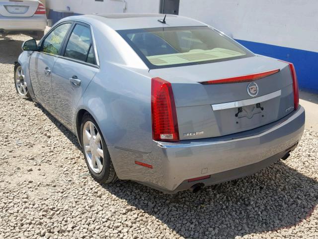 1G6DT57V980153871 - 2008 CADILLAC CTS HI FEA GRAY photo 3