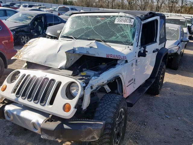 1J4AA2D14AL100905 - 2010 JEEP WRANGLER S WHITE photo 9