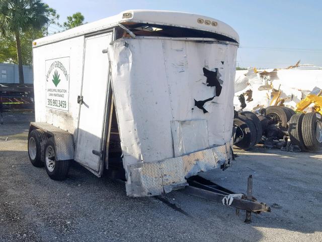 1E9ES1622XC10304 - 2002 UTILITY TRAILER WHITE photo 1