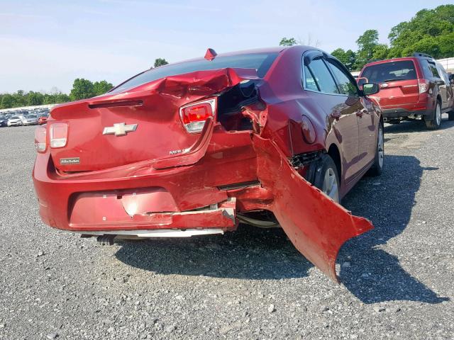 1G11D5RR4DF104493 - 2013 CHEVROLET MALIBU 1LT 红色 照片 4