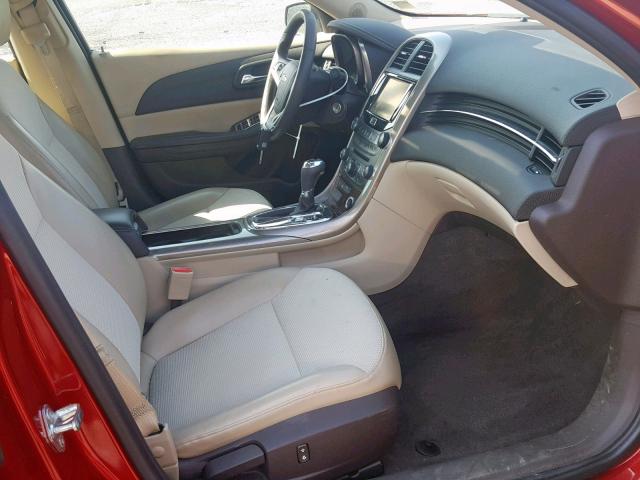 1G11D5RR4DF104493 - 2013 CHEVROLET MALIBU 1LT 红色 照片 5