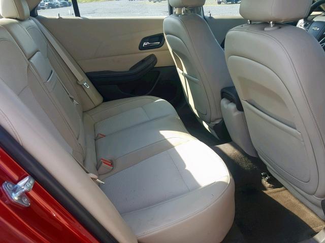 1G11D5RR4DF104493 - 2013 CHEVROLET MALIBU 1LT 红色 照片 6