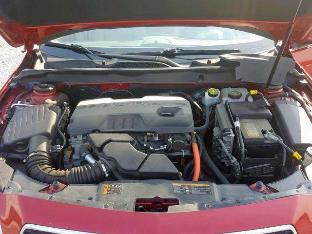 1G11D5RR4DF104493 - 2013 CHEVROLET MALIBU 1LT 红色 照片 7