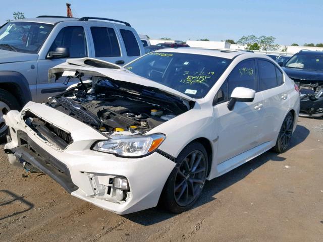 JF1VA1C65J8830040 - 2018 SUBARU WRX PREMIU WHITE photo 2