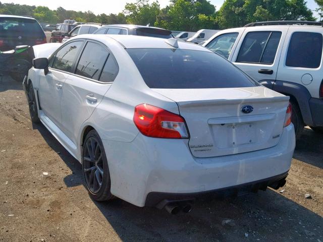 JF1VA1C65J8830040 - 2018 SUBARU WRX PREMIU WHITE photo 3