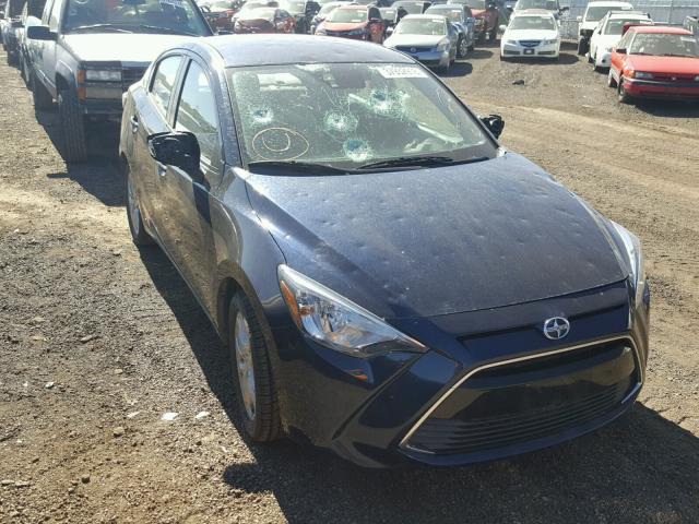 3MYDLBZV4GY117021 - 2016 TOYOTA SCION IA BLUE photo 1