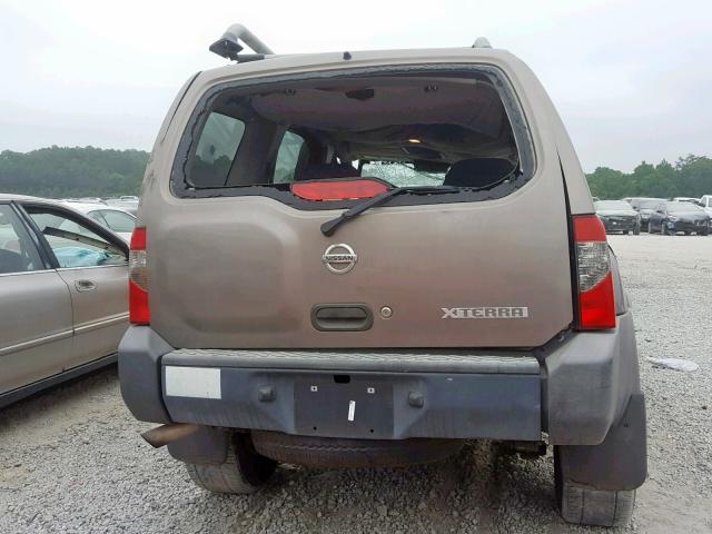 5N1ED28T03C653768 - 2003 NISSAN XTERRA XE TAN photo 9