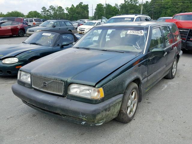 YV1LW5502S2078444 - 1995 VOLVO 850 BASE GREEN photo 2