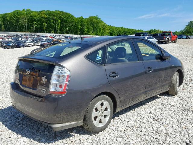 JTDKB20U893531315 - 2009 TOYOTA PRIUS GRAY photo 4