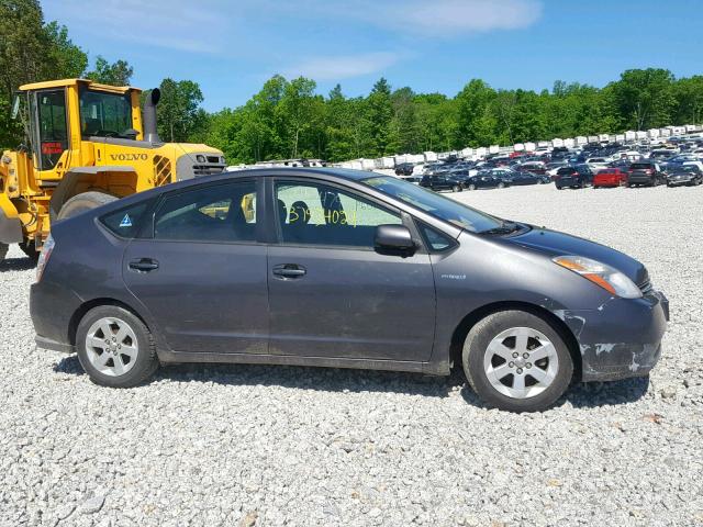 JTDKB20U893531315 - 2009 TOYOTA PRIUS GRAY photo 9