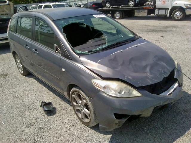 JM1CR293290347550 - 2009 MAZDA 5 BLACK photo 1