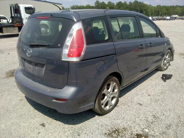 JM1CR293290347550 - 2009 MAZDA 5 BLACK photo 4