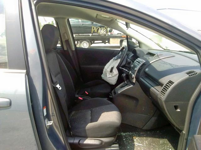 JM1CR293290347550 - 2009 MAZDA 5 BLACK photo 5