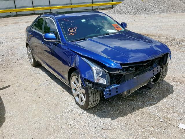 1G6AB5RX9D0162682 - 2013 CADILLAC ATS LUXURY BLUE photo 1