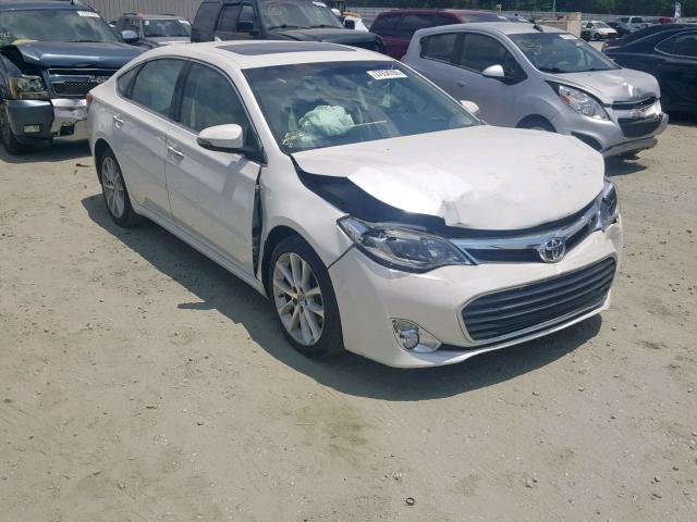 4T1BK1EB9EU119583 - 2014 TOYOTA AVALON BAS WHITE photo 1