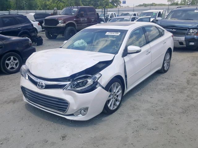 4T1BK1EB9EU119583 - 2014 TOYOTA AVALON BAS WHITE photo 2