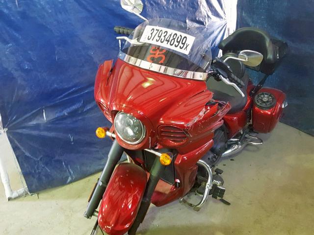 JKBVNRJ13BA001990 - 2011 KAWASAKI VN1700 J RED photo 2