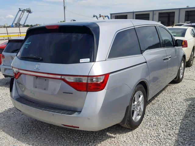 5FNRL5H94CB083114 - 2012 HONDA ODYSSEY TO SILVER photo 4