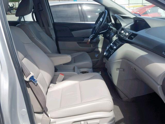 5FNRL5H94CB083114 - 2012 HONDA ODYSSEY TO SILVER photo 5