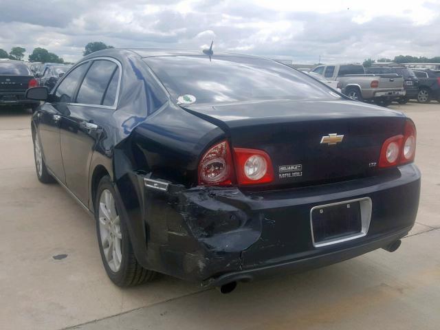1G1ZK577X8F216022 - 2008 CHEVROLET MALIBU LTZ 黑色 照片 3