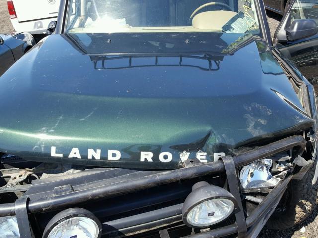 SALTY12422A751182 - 2002 LAND ROVER DISCOVERY GREEN photo 7