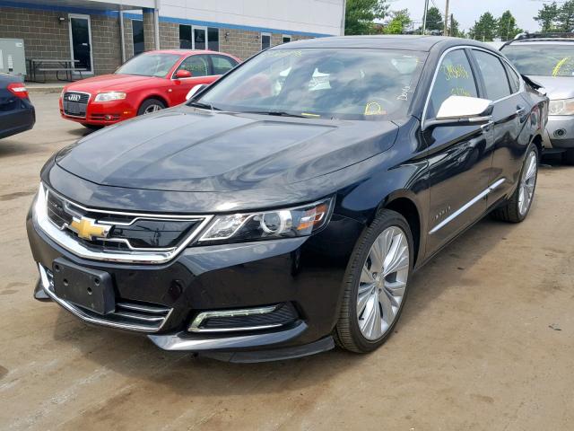 2G1125S33J9107370 - 2018 CHEVROLET IMPALA PRE BLACK photo 2