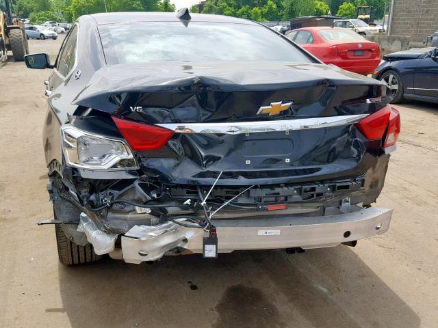 2G1125S33J9107370 - 2018 CHEVROLET IMPALA PRE BLACK photo 9