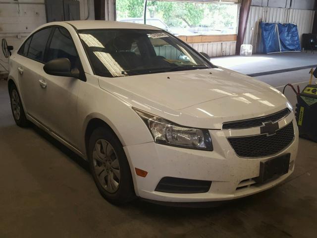 1G1PA5SH7D7214680 - 2013 CHEVROLET CRUZE LS WHITE photo 1