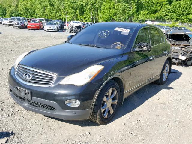 JN1AJ0HR8AM753843 - 2010 INFINITI EX35 BASE BLACK photo 2
