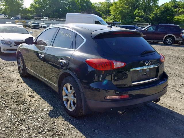 JN1AJ0HR8AM753843 - 2010 INFINITI EX35 BASE BLACK photo 3