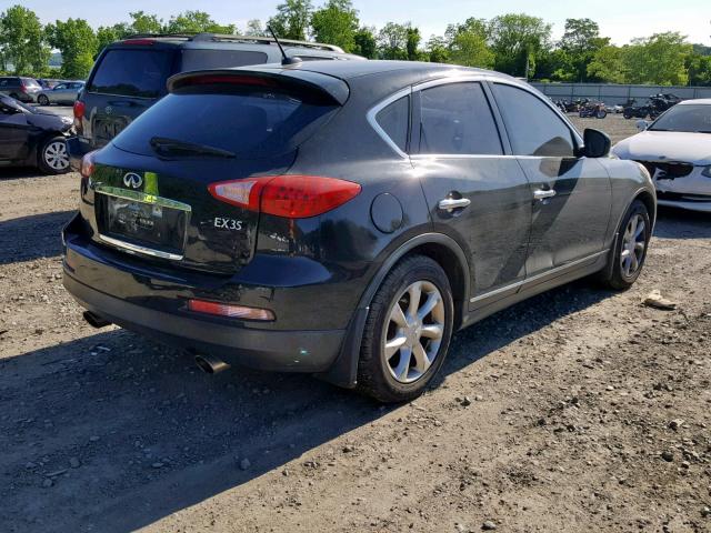 JN1AJ0HR8AM753843 - 2010 INFINITI EX35 BASE BLACK photo 4