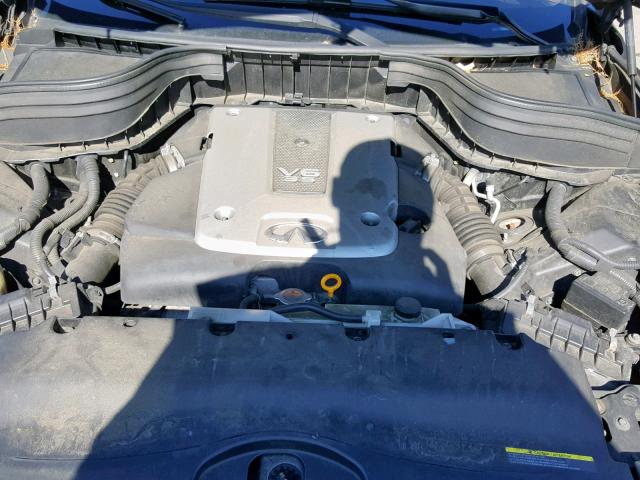 JN1AJ0HR8AM753843 - 2010 INFINITI EX35 BASE BLACK photo 7