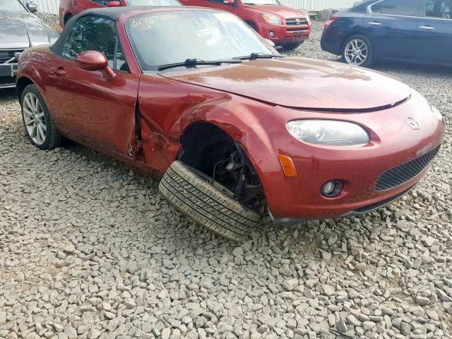 JM1NC25F470137510 - 2007 MAZDA MX-5 MIATA RED photo 1