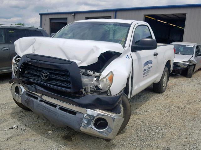 5TFJU52168X004083 - 2008 TOYOTA TUNDRA WHITE photo 2