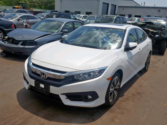 2HGFC1F74HH643990 - 2017 HONDA CIVIC EXL WHITE photo 2