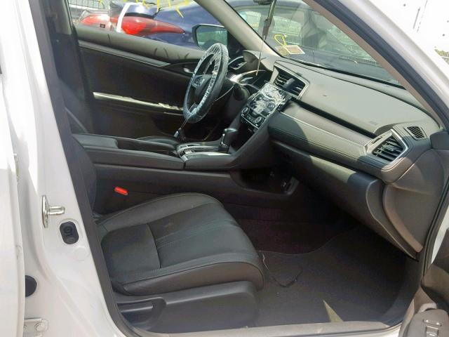 2HGFC1F74HH643990 - 2017 HONDA CIVIC EXL WHITE photo 5