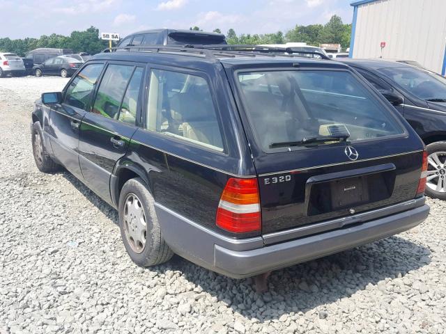 WDBEA92E4RF281258 - 1994 MERCEDES-BENZ E 320 BLACK photo 3