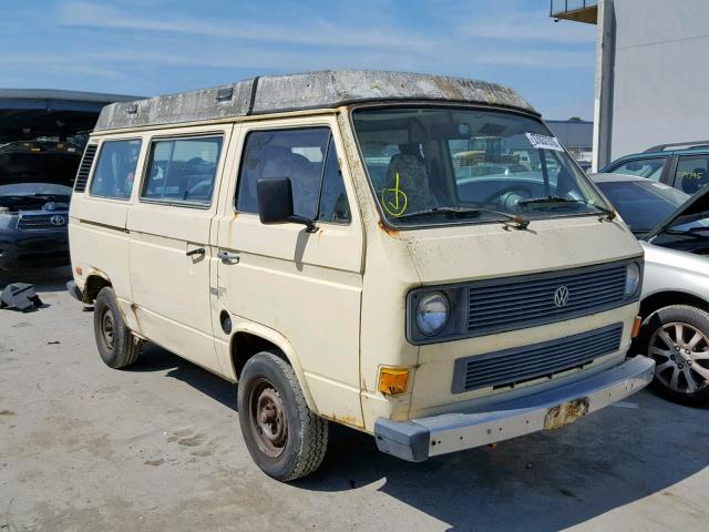 WV2ZB0259DH078702 - 1983 VOLKSWAGEN VANAGON CA BEIGE photo 1