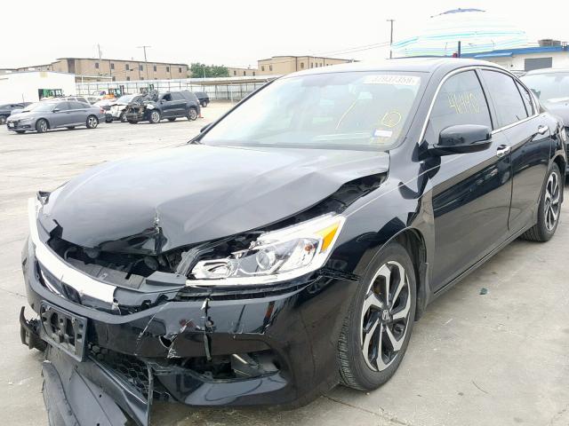 1HGCR2F85GA115291 - 2016 HONDA ACCORD EXL BLACK photo 2