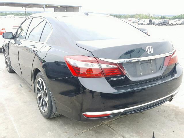 1HGCR2F85GA115291 - 2016 HONDA ACCORD EXL BLACK photo 3