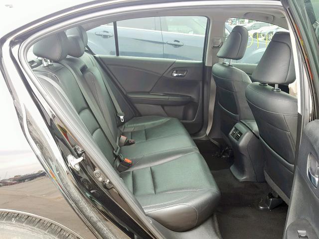 1HGCR2F85GA115291 - 2016 HONDA ACCORD EXL BLACK photo 6