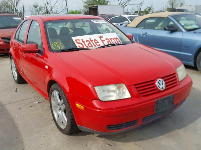 3VWSE69M72M182294 - 2002 VOLKSWAGEN JETTA GLS RED photo 1