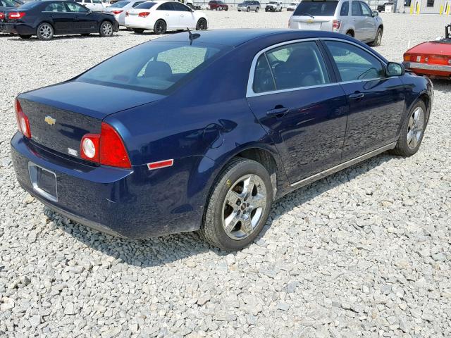 1G1ZC5EB2AF158658 - 2010 CHEVROLET MALIBU 1LT BLUE photo 4