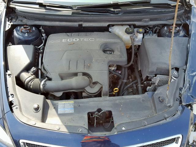 1G1ZC5EB2AF158658 - 2010 CHEVROLET MALIBU 1LT BLUE photo 7