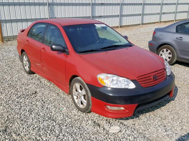 2T1BY32E95C373840 - 2005 TOYOTA COROLLA XR 红色 照片 1