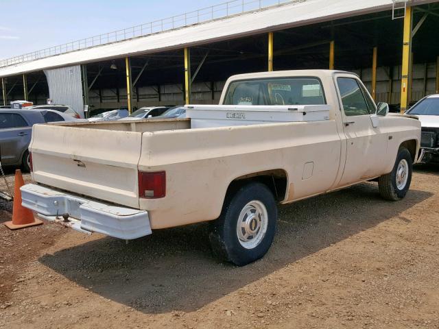 1GCGC24M5FS112059 - 1985 CHEVROLET C20 TAN photo 4