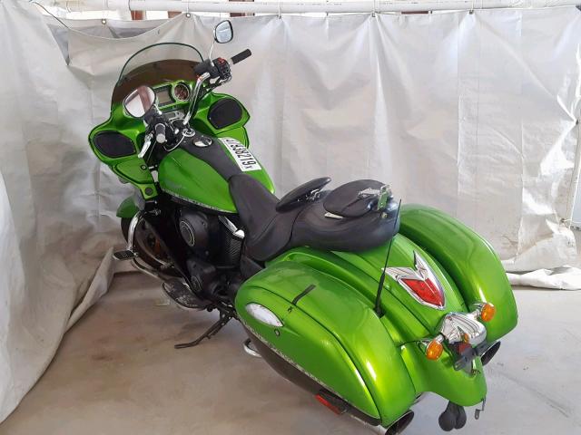 JKBVNRJ16CA005081 - 2012 KAWASAKI VN1700 J GREEN photo 3