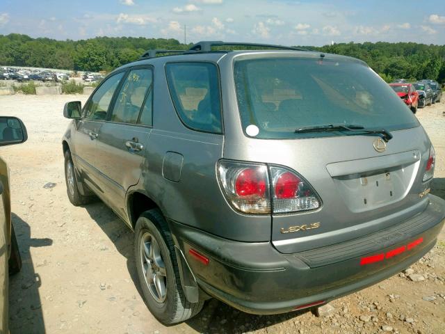 JTJGF10U030154392 - 2003 LEXUS RX 300 GRAY photo 3