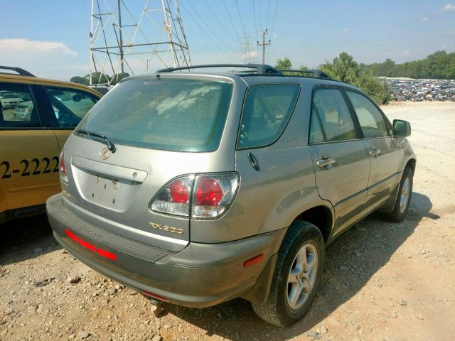 JTJGF10U030154392 - 2003 LEXUS RX 300 GRAY photo 4